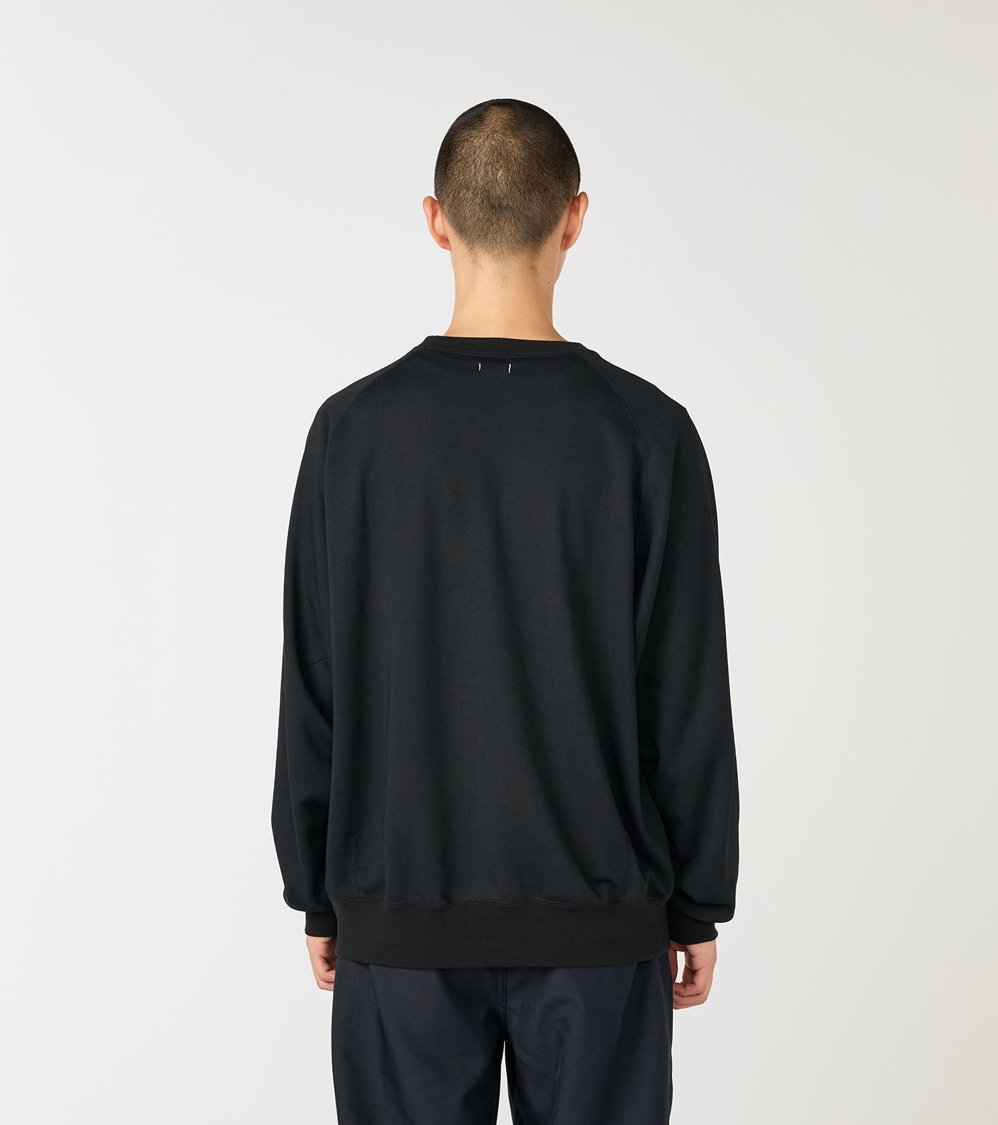 nanamica Polyester Pile Crew Neck Sweat