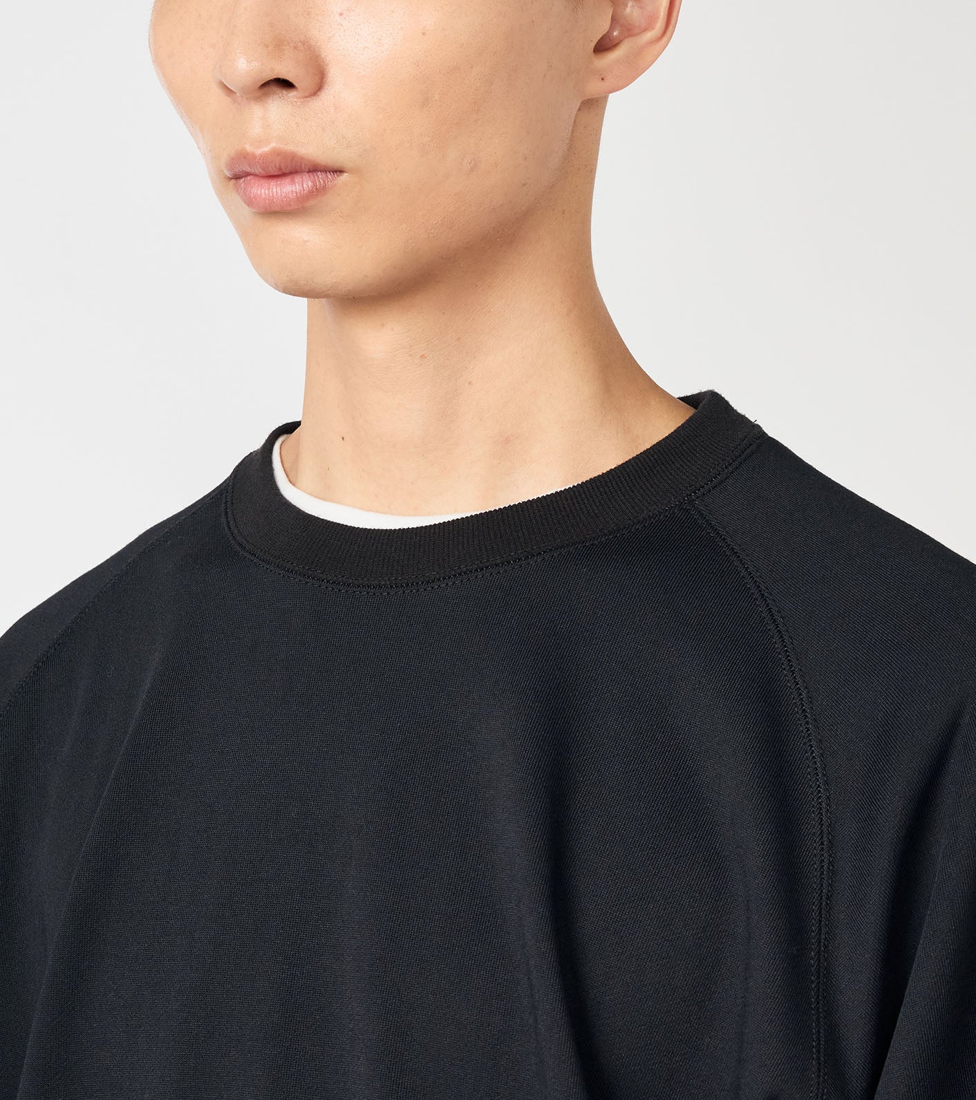 nanamica Polyester Pile Crew Neck Sweat