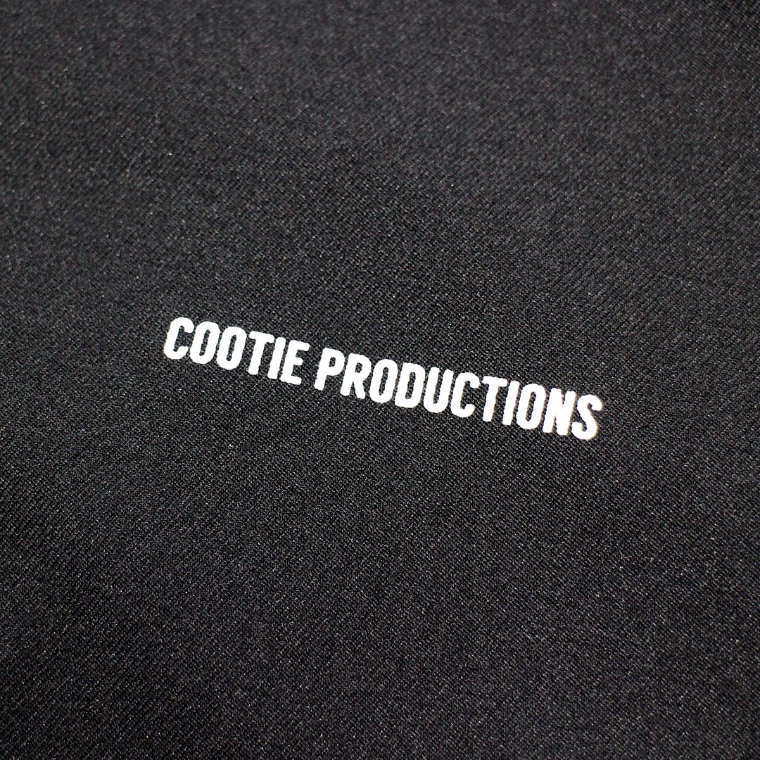 COOTIE PRODUCTIONS POLYESTER TWILL HALF ZIP HOODIE – unexpected store