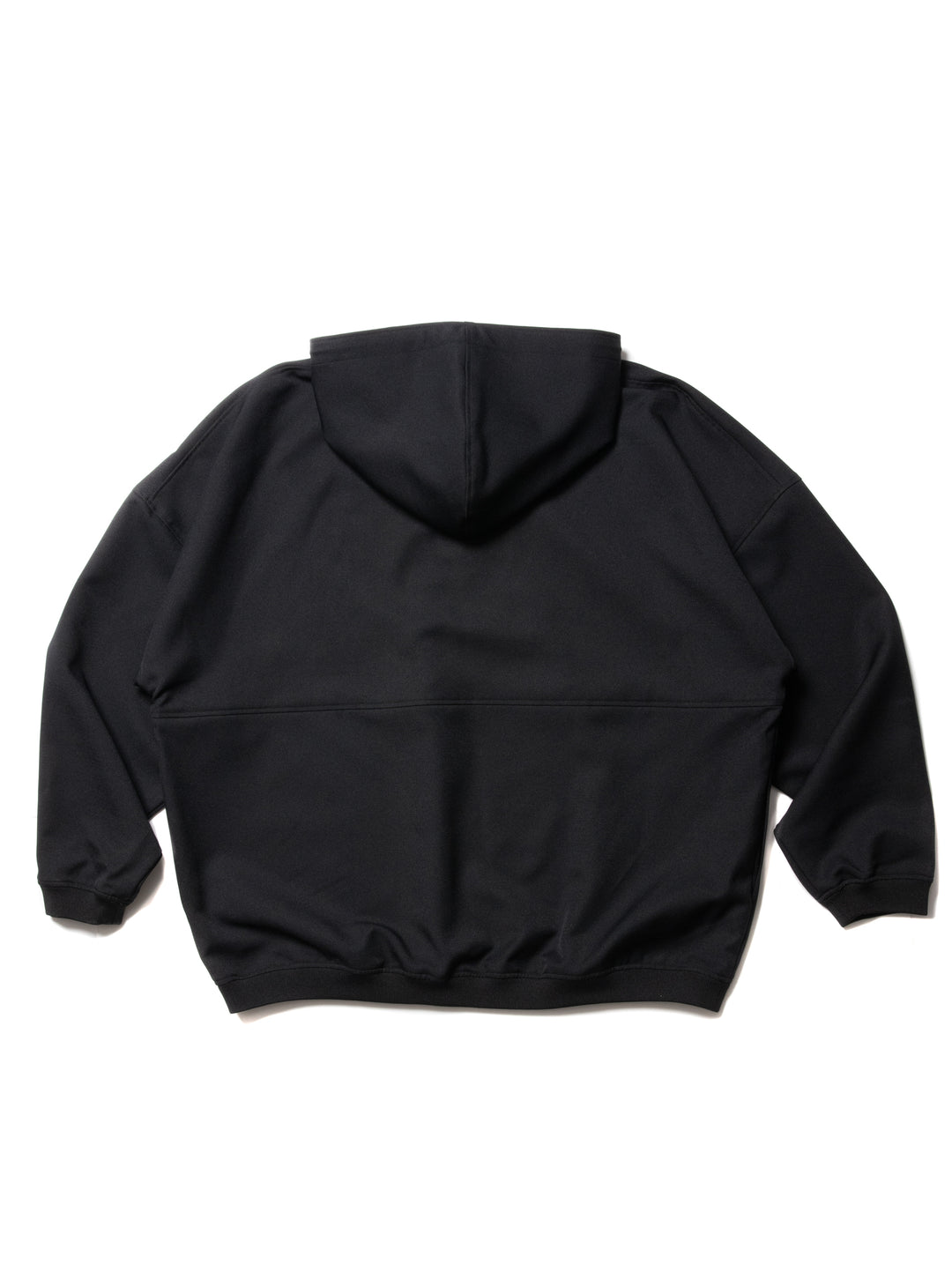 COOTIE PRODUCTIONS POLYESTER TWILL HALF ZIP HOODIE