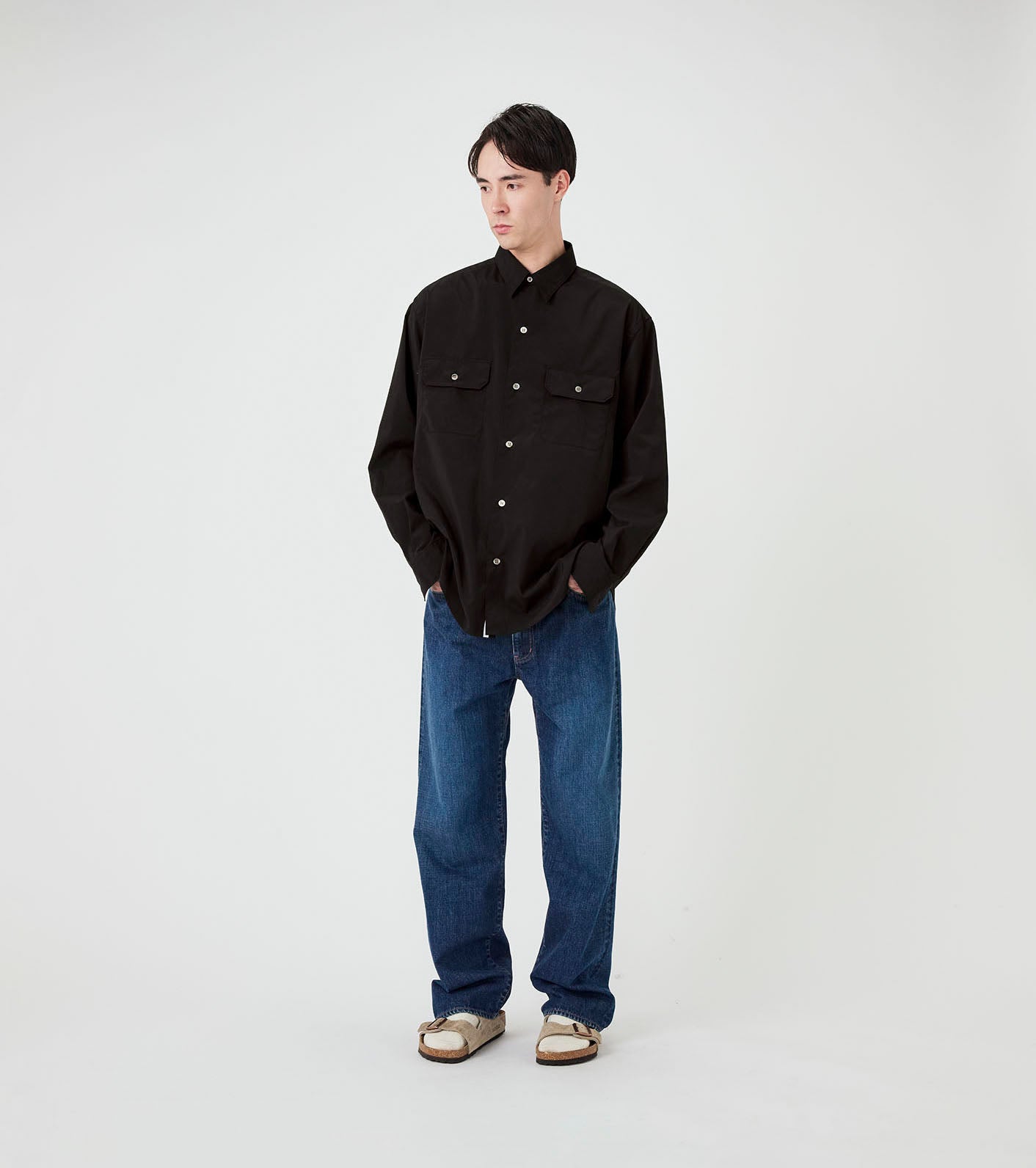 nanamica Polyester Typewriter Shirt