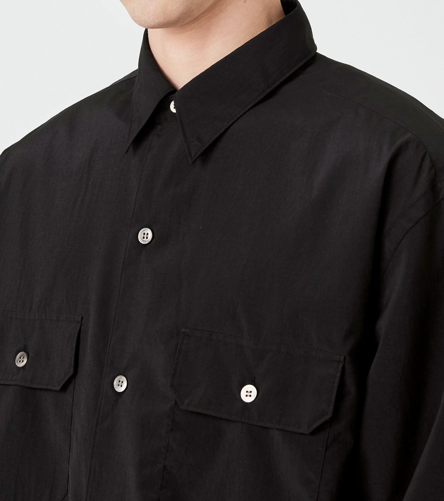 nanamica Polyester Typewriter Shirt