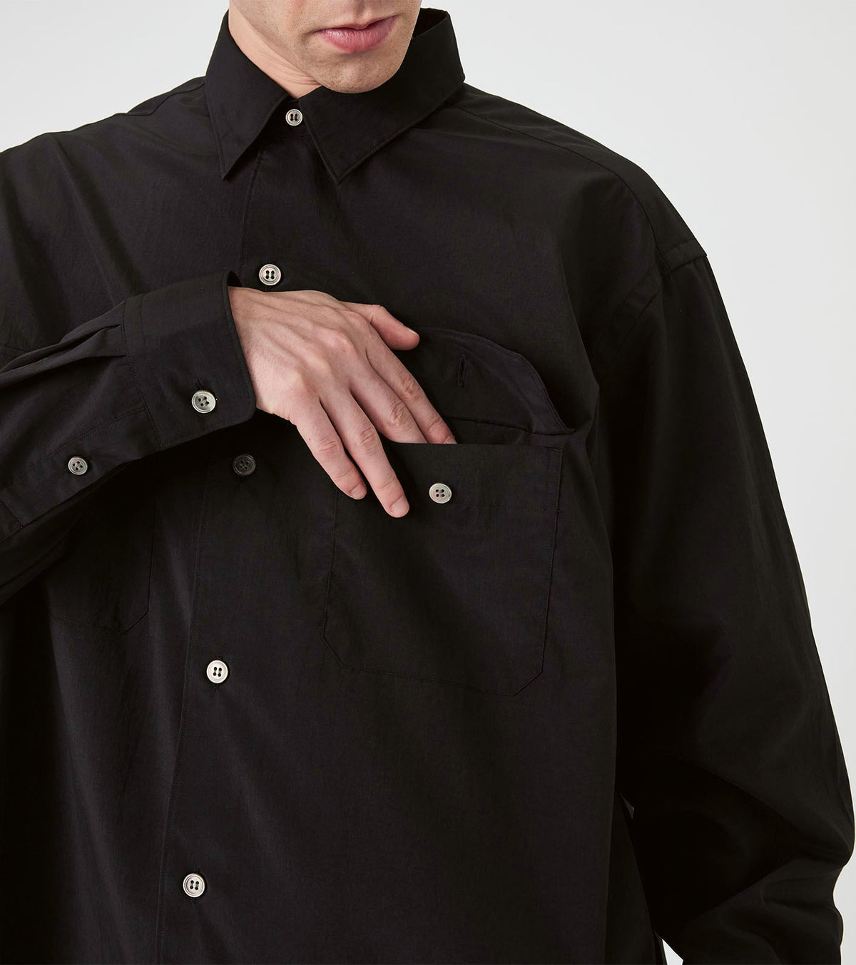 nanamica Polyester Typewriter Shirt