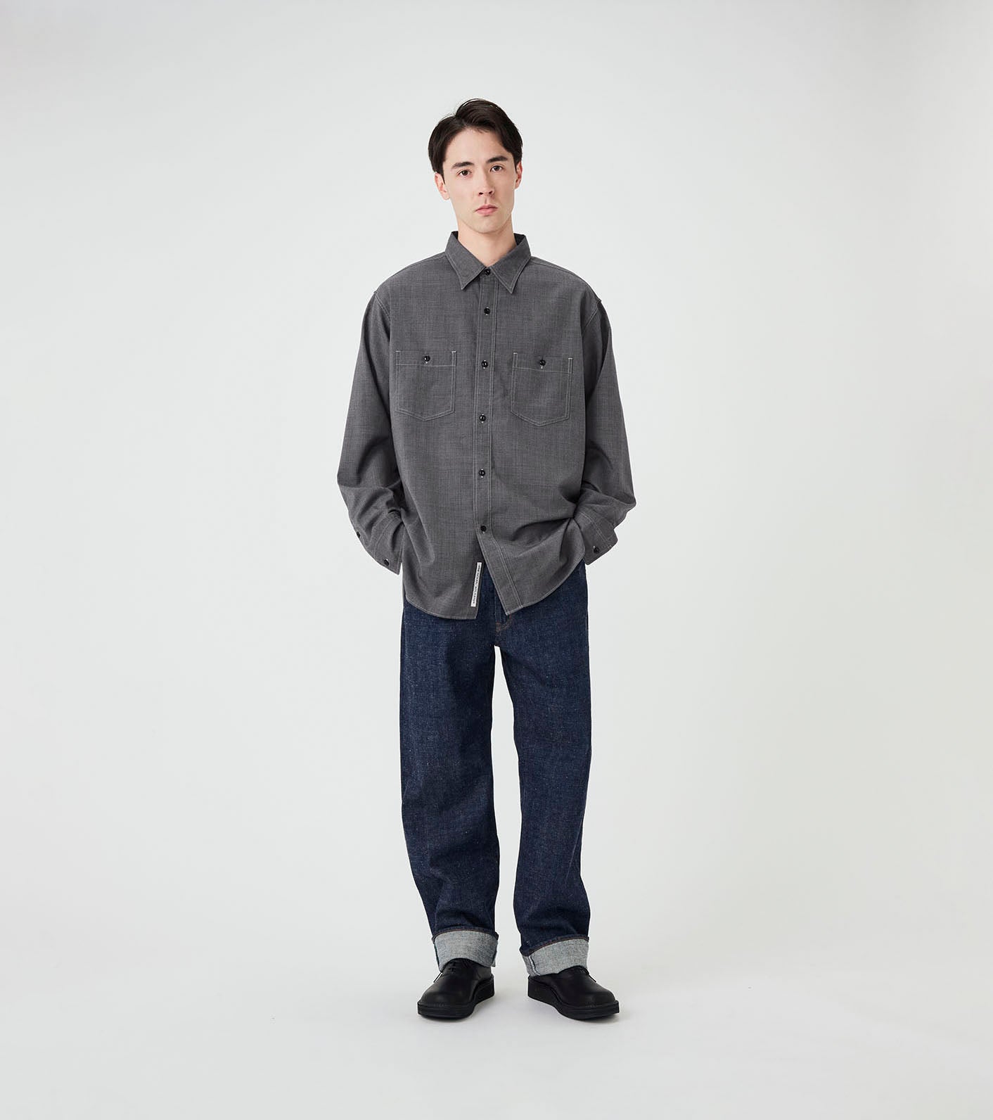 nanamica Polyester Wool Field Shirt