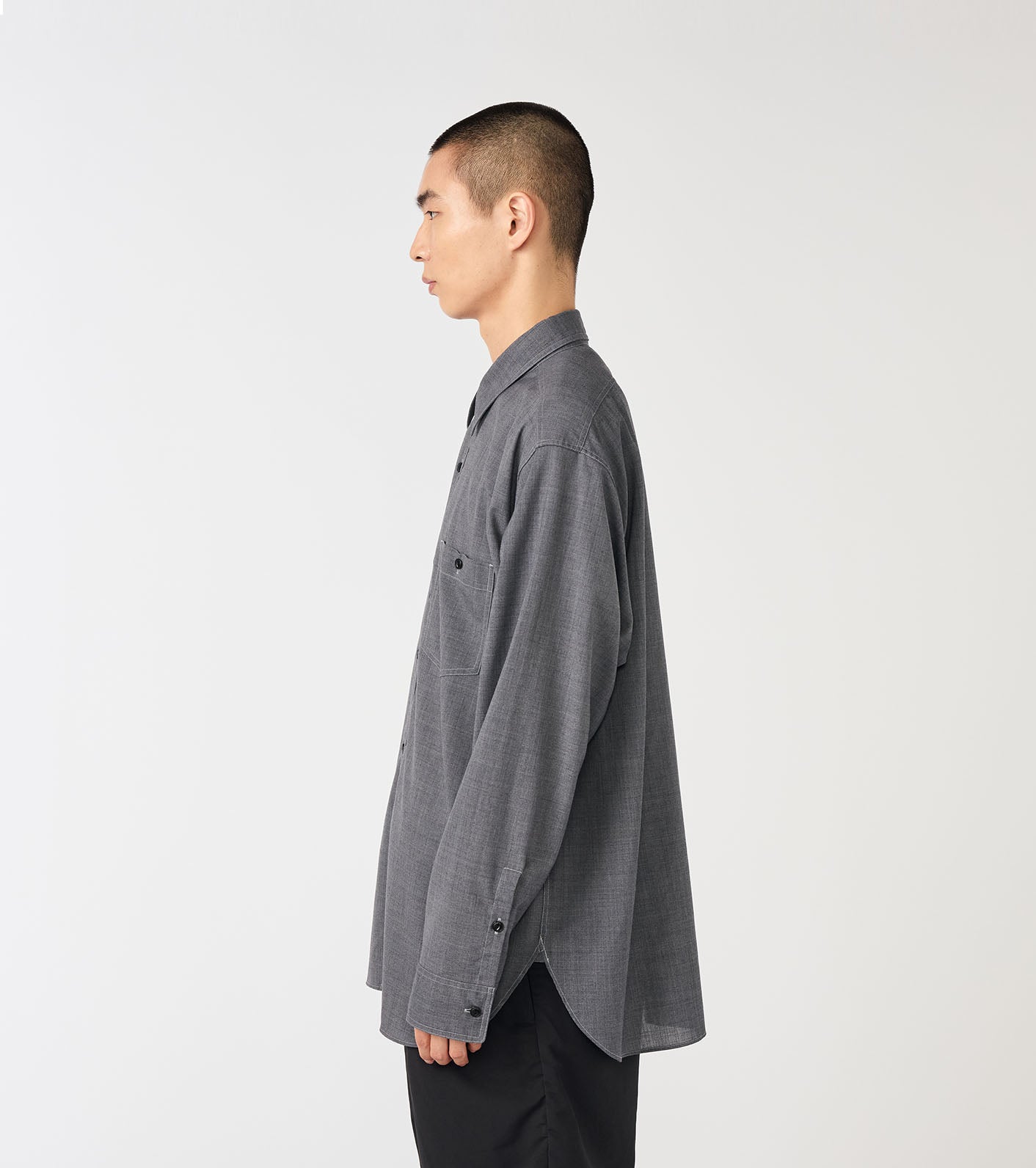 nanamica Polyester Wool Field Shirt