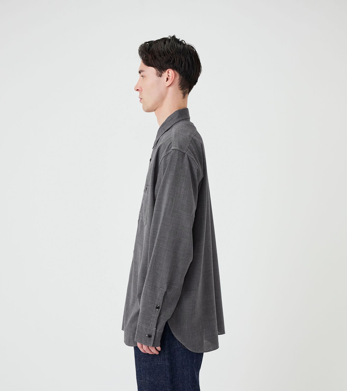 nanamica Polyester Wool Field Shirt