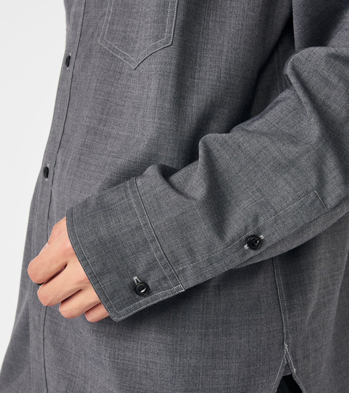 nanamica Polyester Wool Field Shirt