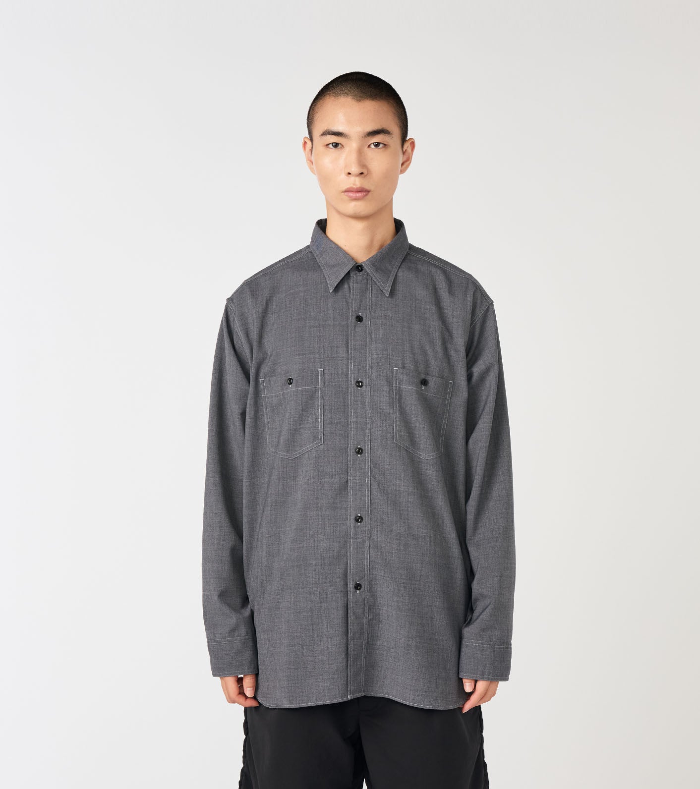 nanamica Polyester Wool Field Shirt