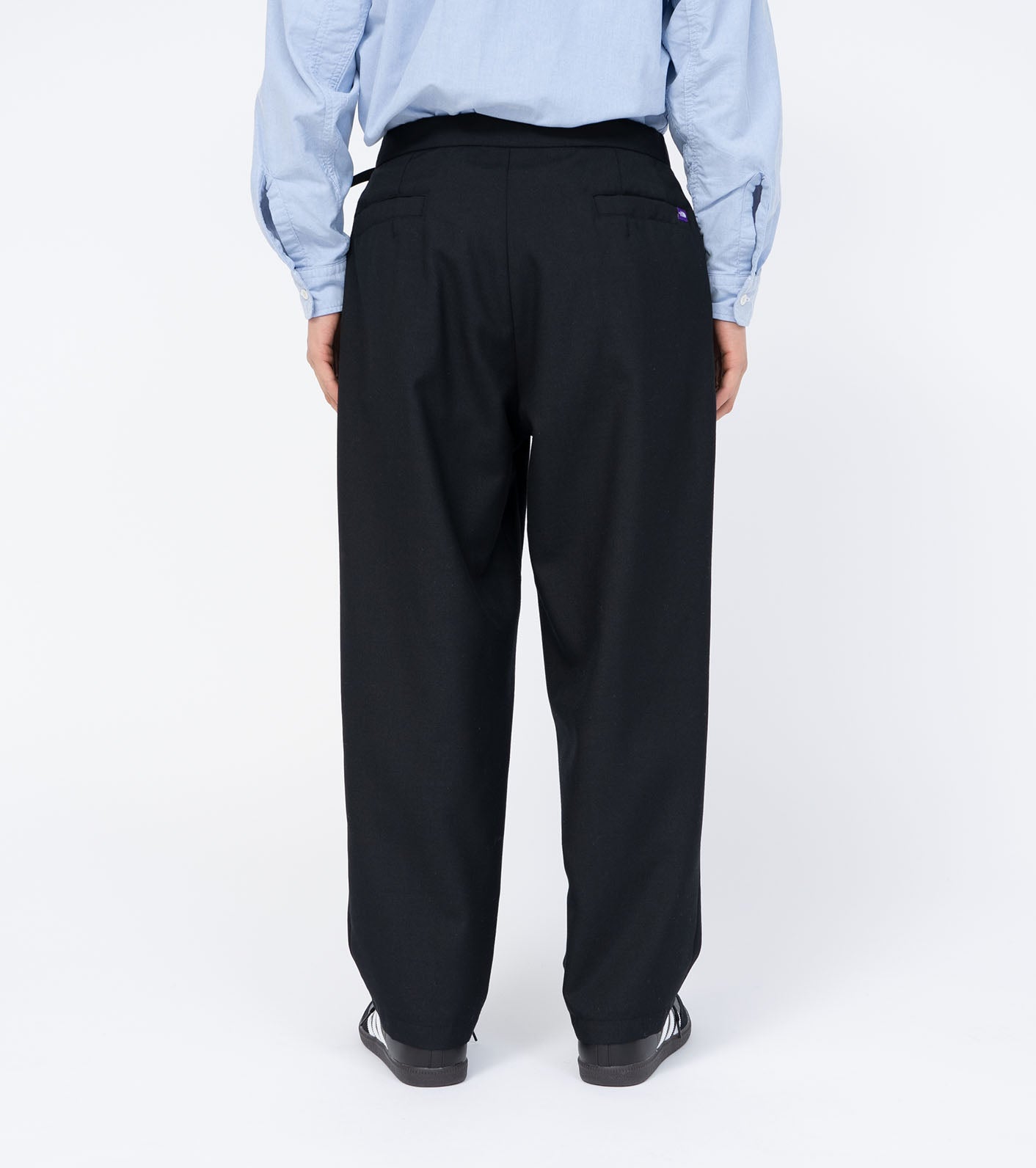 THE NORTH FACE PURPLE LABEL Polyester Wool Oxford Wide Tapered Field Pants