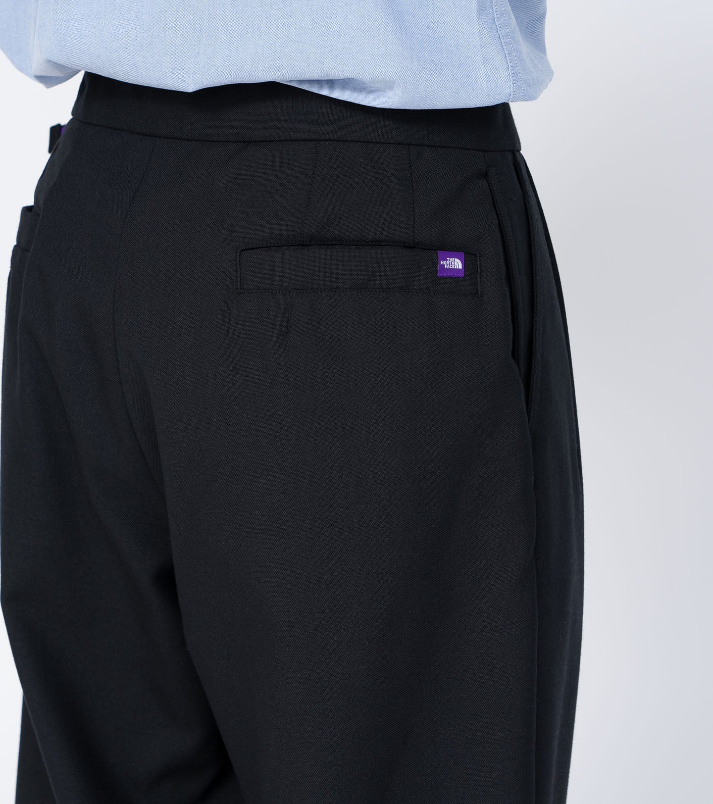 THE NORTH FACE PURPLE LABEL Polyester Wool Oxford Wide Tapered Field Pants