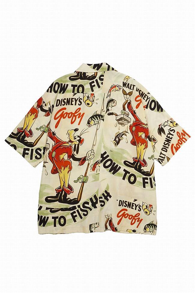 Porter Classic DISNEY V/P PC ALOHA COLLECTION ALOHA SHIRT / GOOFY①