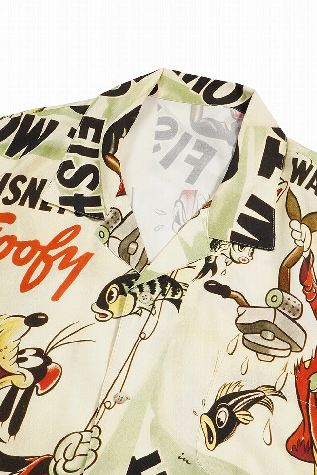 Porter Classic DISNEY V/P PC ALOHA COLLECTION ALOHA SHIRT / GOOFY①