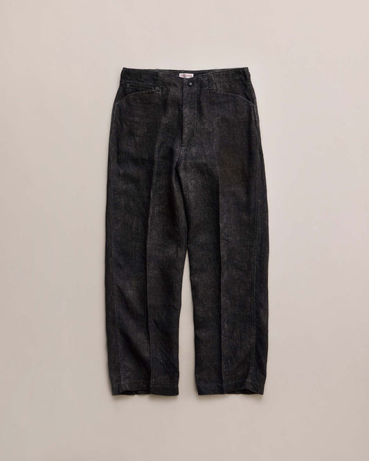NICENESS N.MORLEY Printed Canvas Frisco Trousers