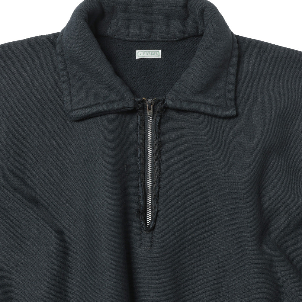A.PRESSE Vintage Half Zip Sweatshirt