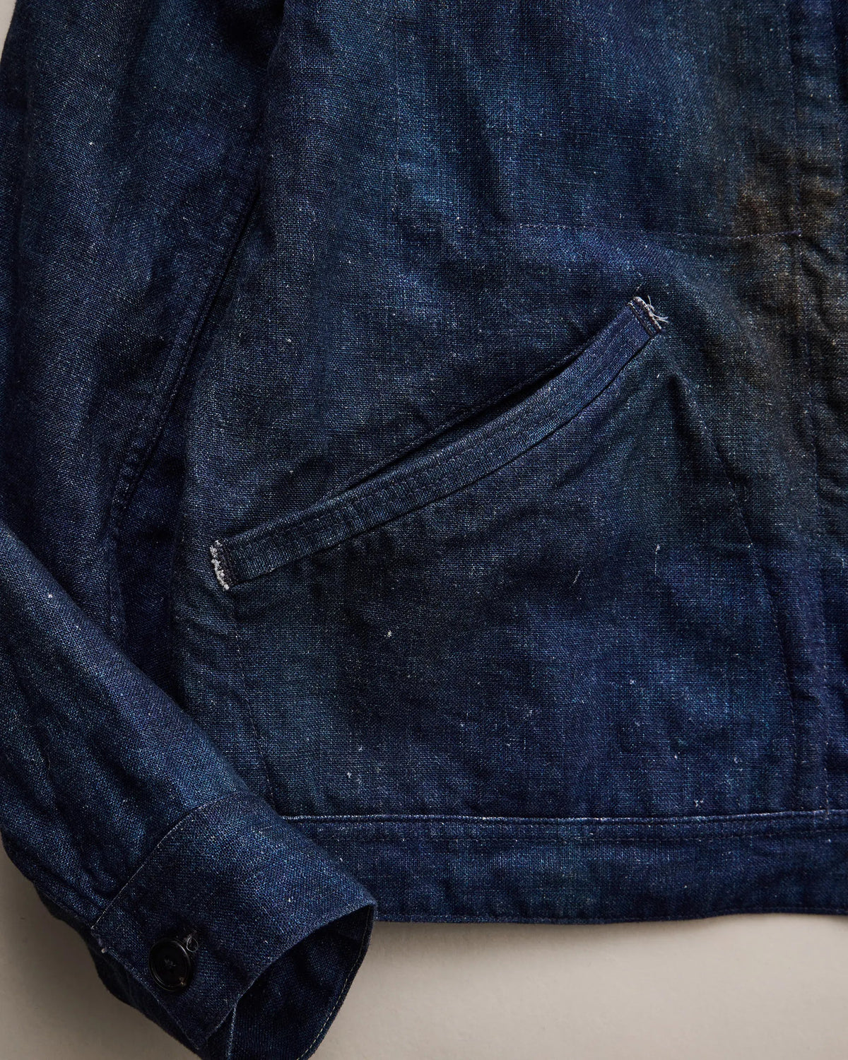 NICENESS N.JETT Printed Canvas Short Blouson