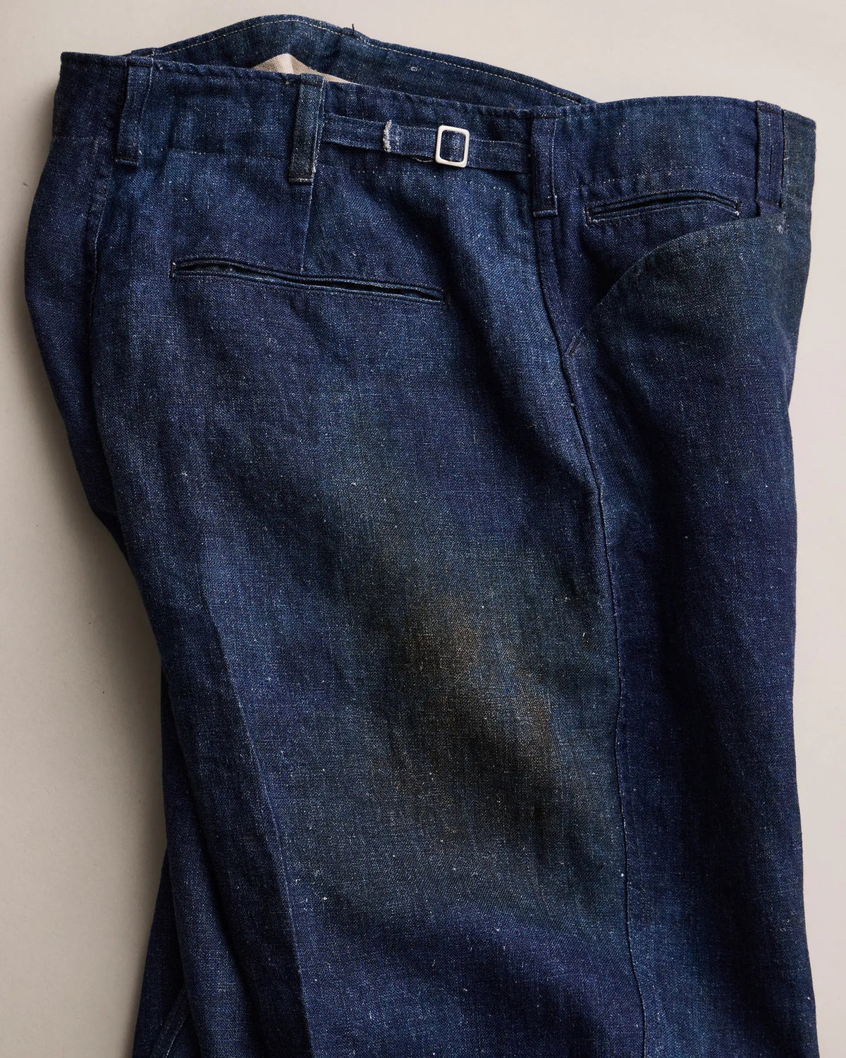 NICENESS N.MORLEY Printed Canvas Frisco Trousers