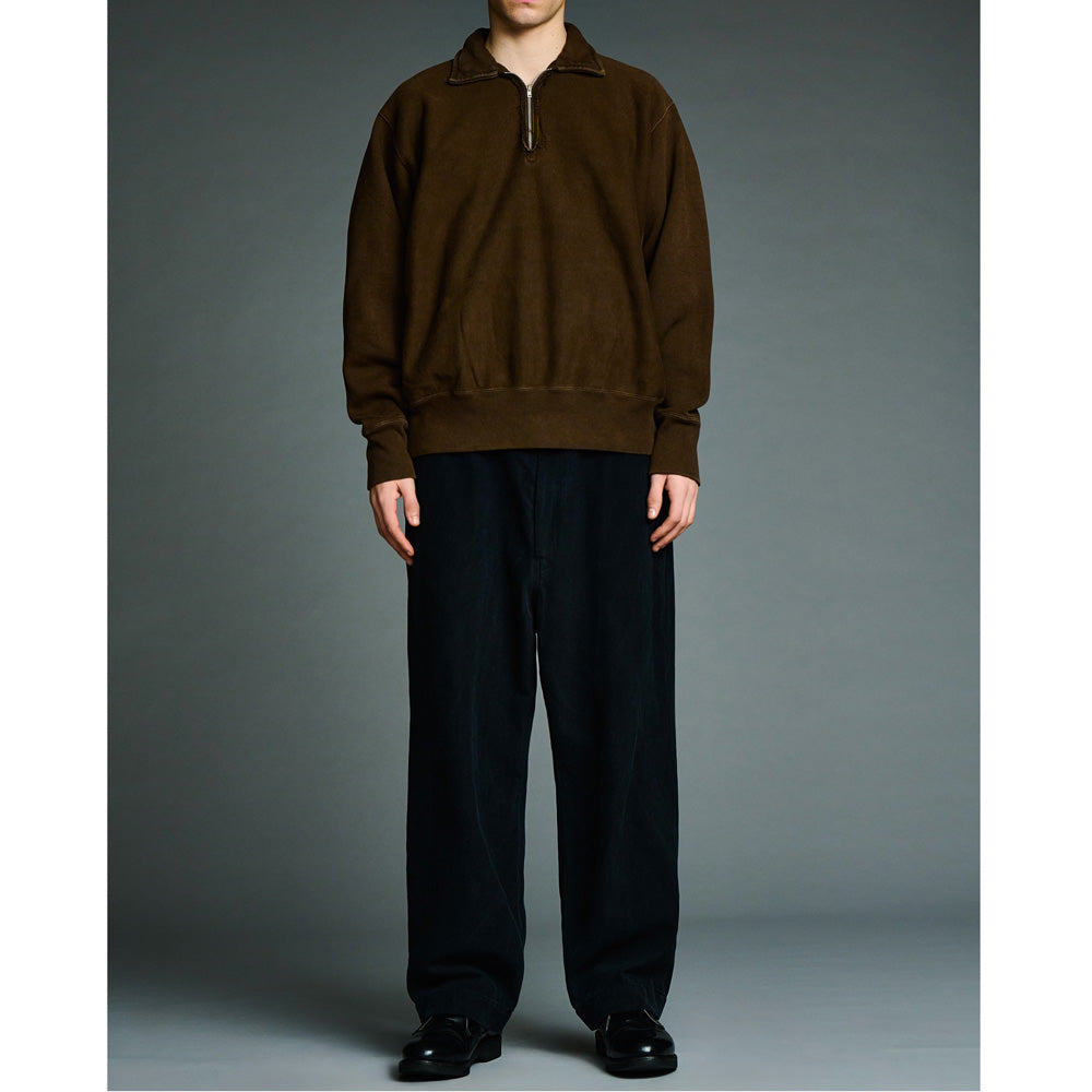 A.PRESSE Vintage Half Zip Sweatshirt