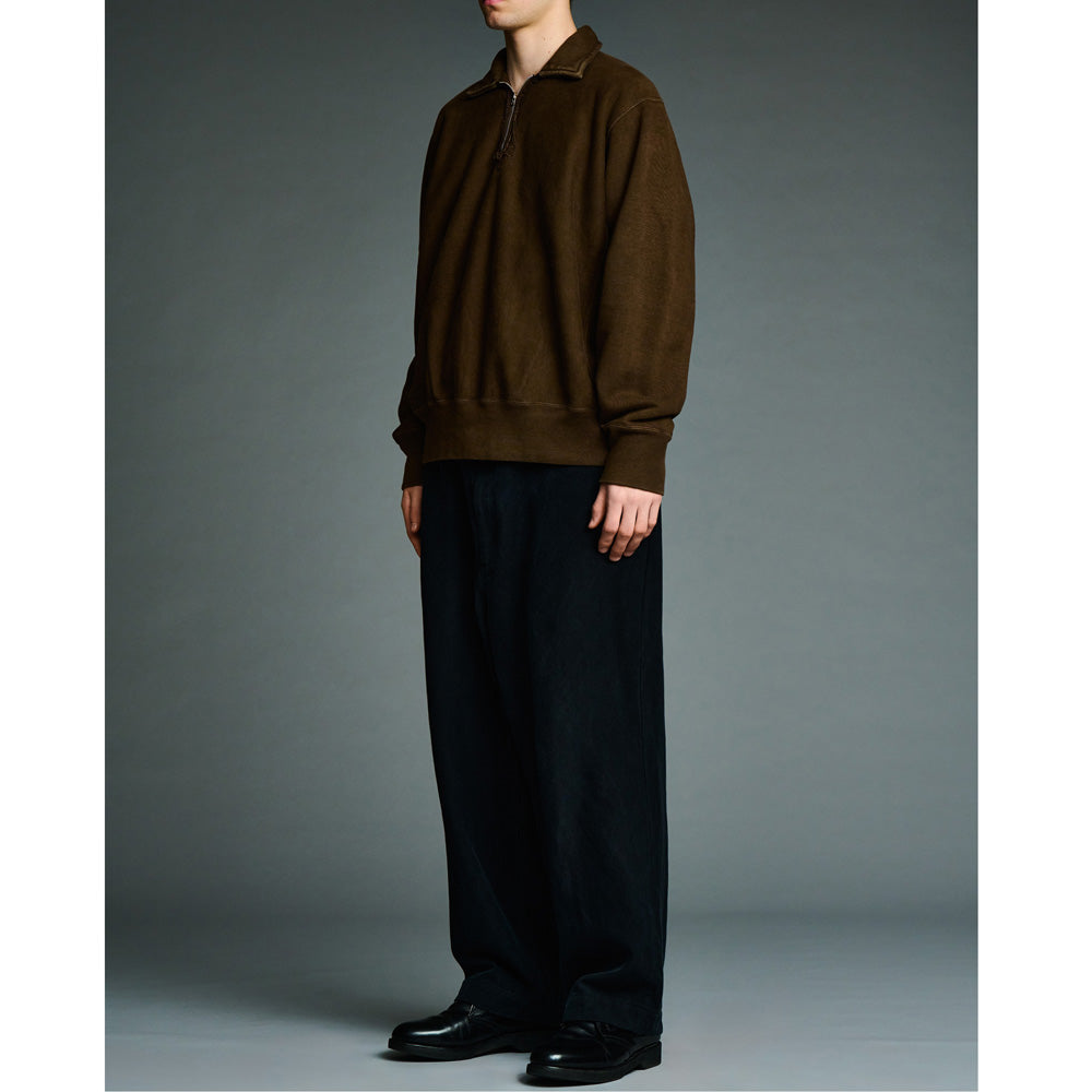 A.PRESSE Vintage Half Zip Sweatshirt