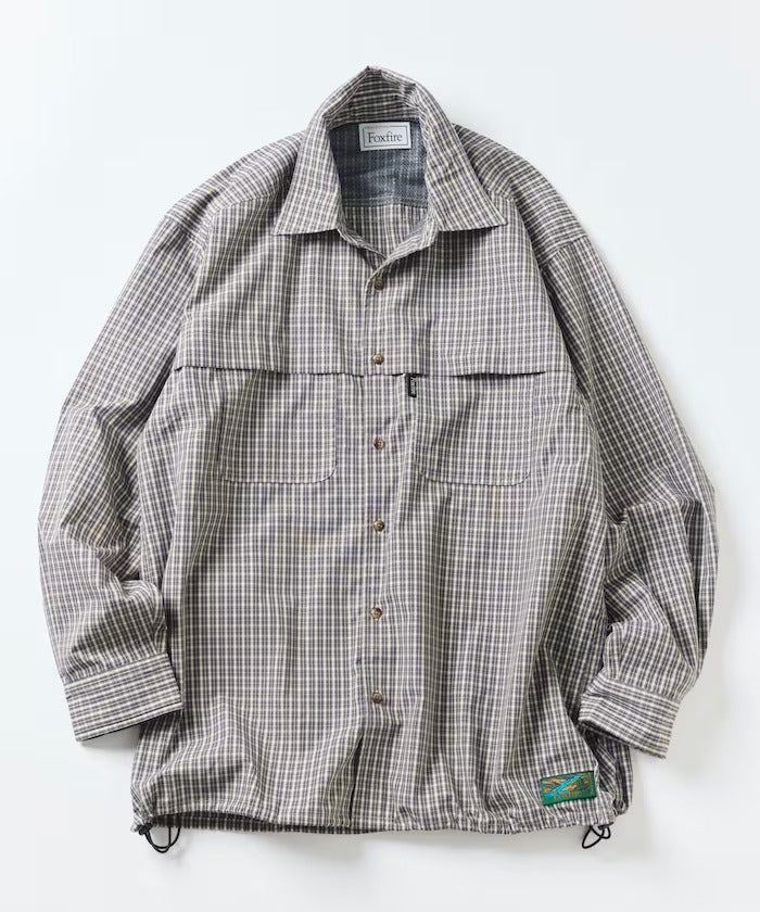 Foxfire × FREAK'S STORE Fishing Pocket Long Sleeve Spindle Shirt