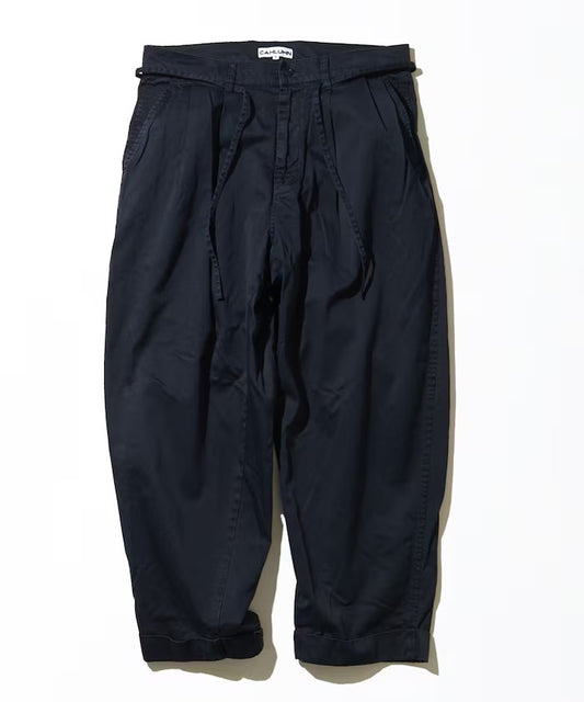 CAHLUMN Extra Long Staple Organic Cotton 2 Tuck Chino Pant