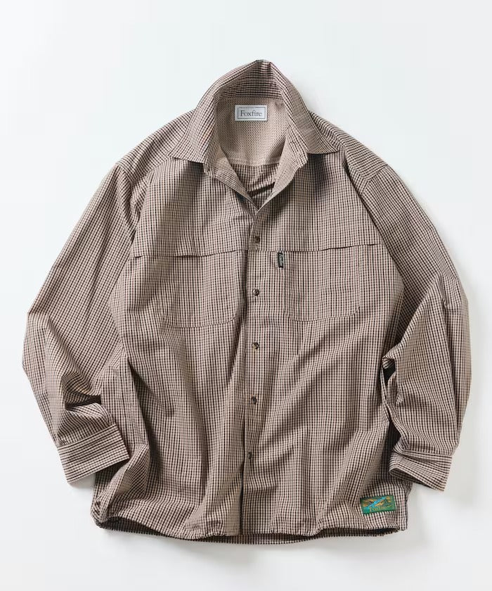 Foxfire × FREAK'S STORE Fishing Pocket Long Sleeve Spindle Shirt