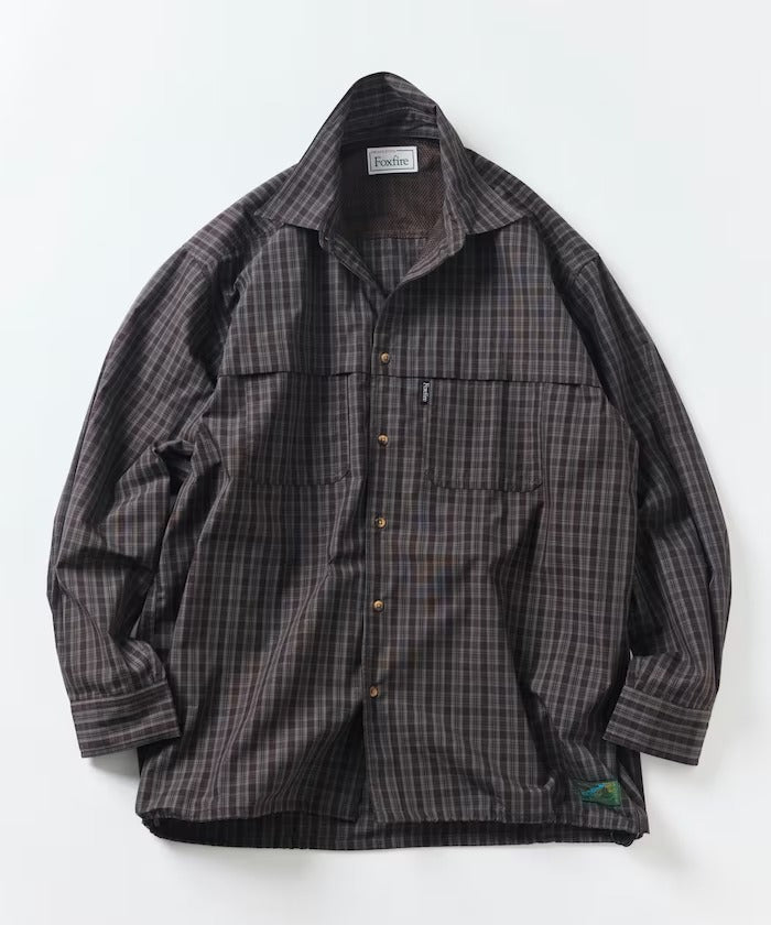 Foxfire × FREAK'S STORE Fishing Pocket Long Sleeve Spindle Shirt
