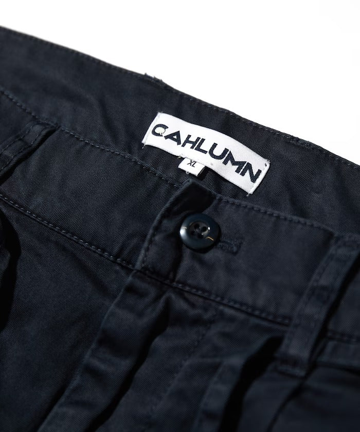 CAHLUMN Extra Long Staple Organic Cotton 2 Tuck Chino Pant