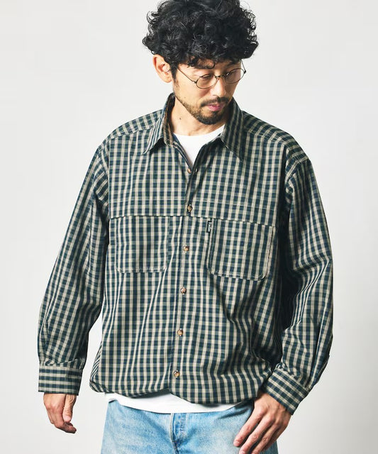 Foxfire × FREAK'S STORE Fishing Pocket Long Sleeve Spindle Shirt