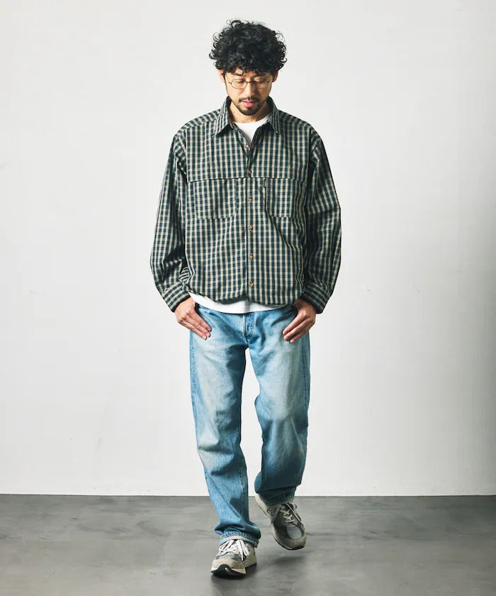 Foxfire × FREAK'S STORE Fishing Pocket Long Sleeve Spindle Shirt