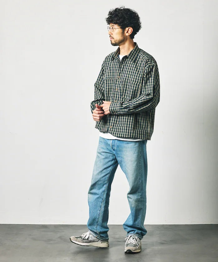Foxfire × FREAK'S STORE Fishing Pocket Long Sleeve Spindle Shirt