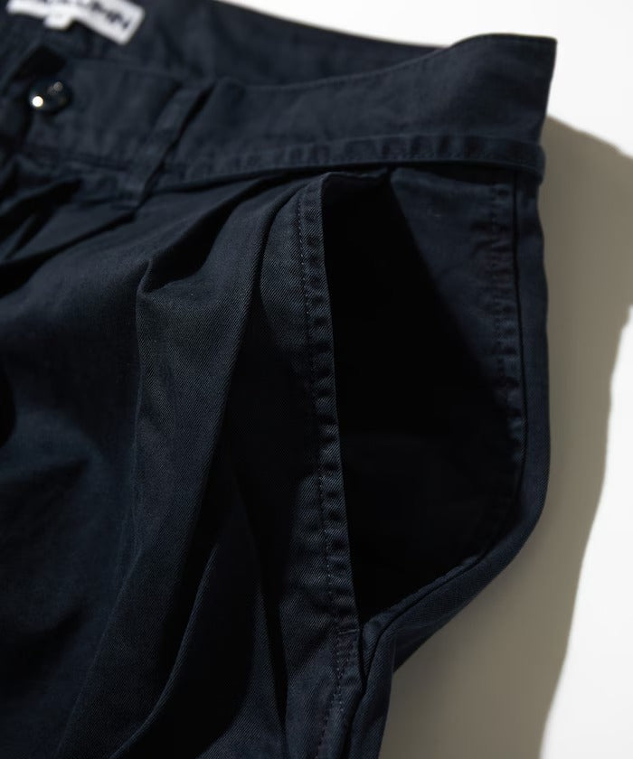 CAHLUMN Extra Long Staple Organic Cotton 2 Tuck Chino Pant
