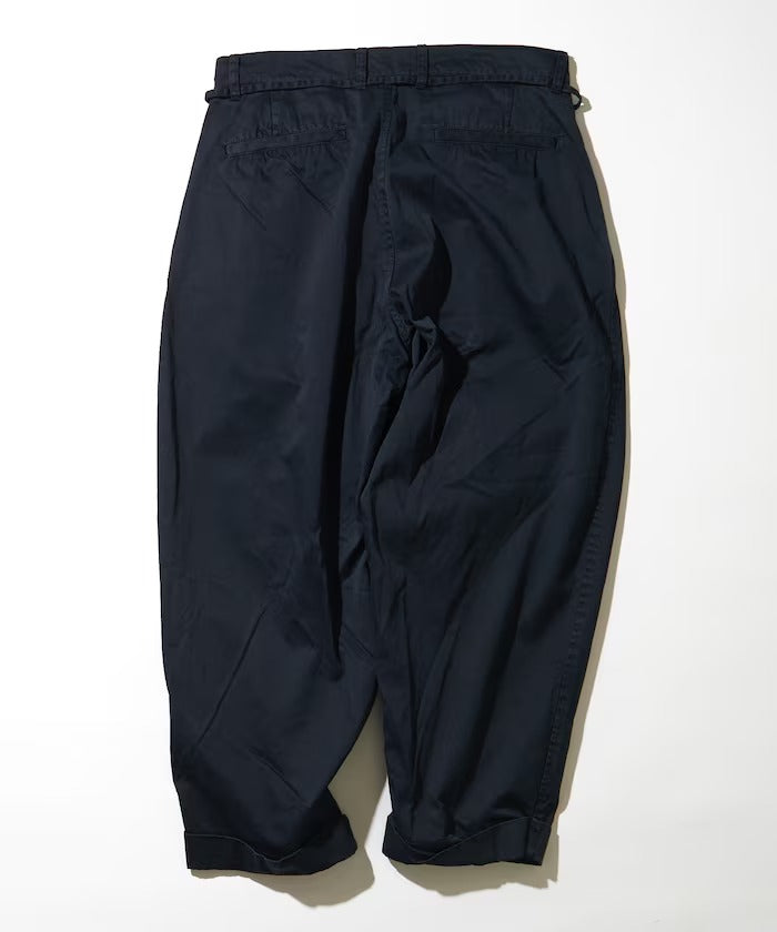 CAHLUMN Extra Long Staple Organic Cotton 2 Tuck Chino Pant
