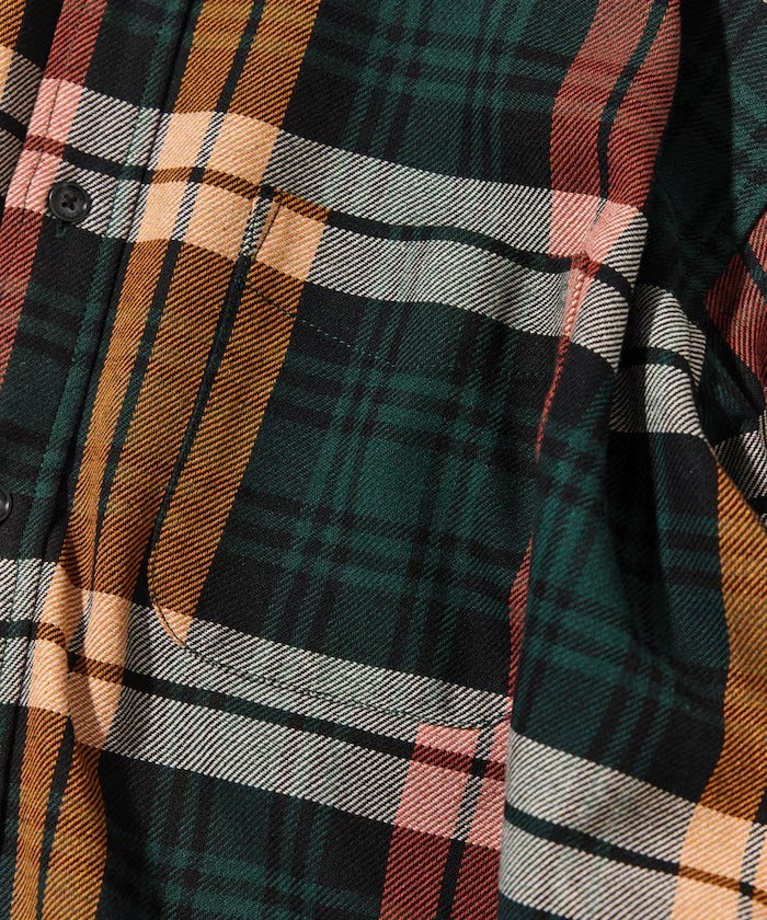 NAUTICA JAPAN Relaxed Fit Heavy Flannel Check Shirt