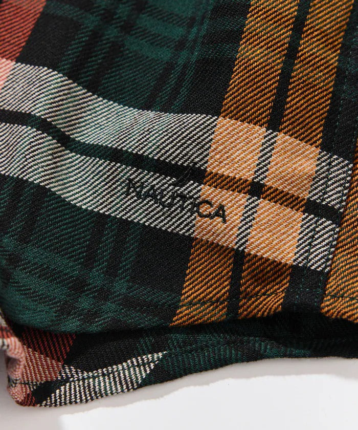 NAUTICA JAPAN Relaxed Fit Heavy Flannel Check Shirt