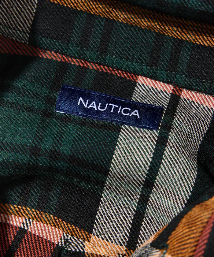 NAUTICA JAPAN Relaxed Fit Heavy Flannel Check Shirt