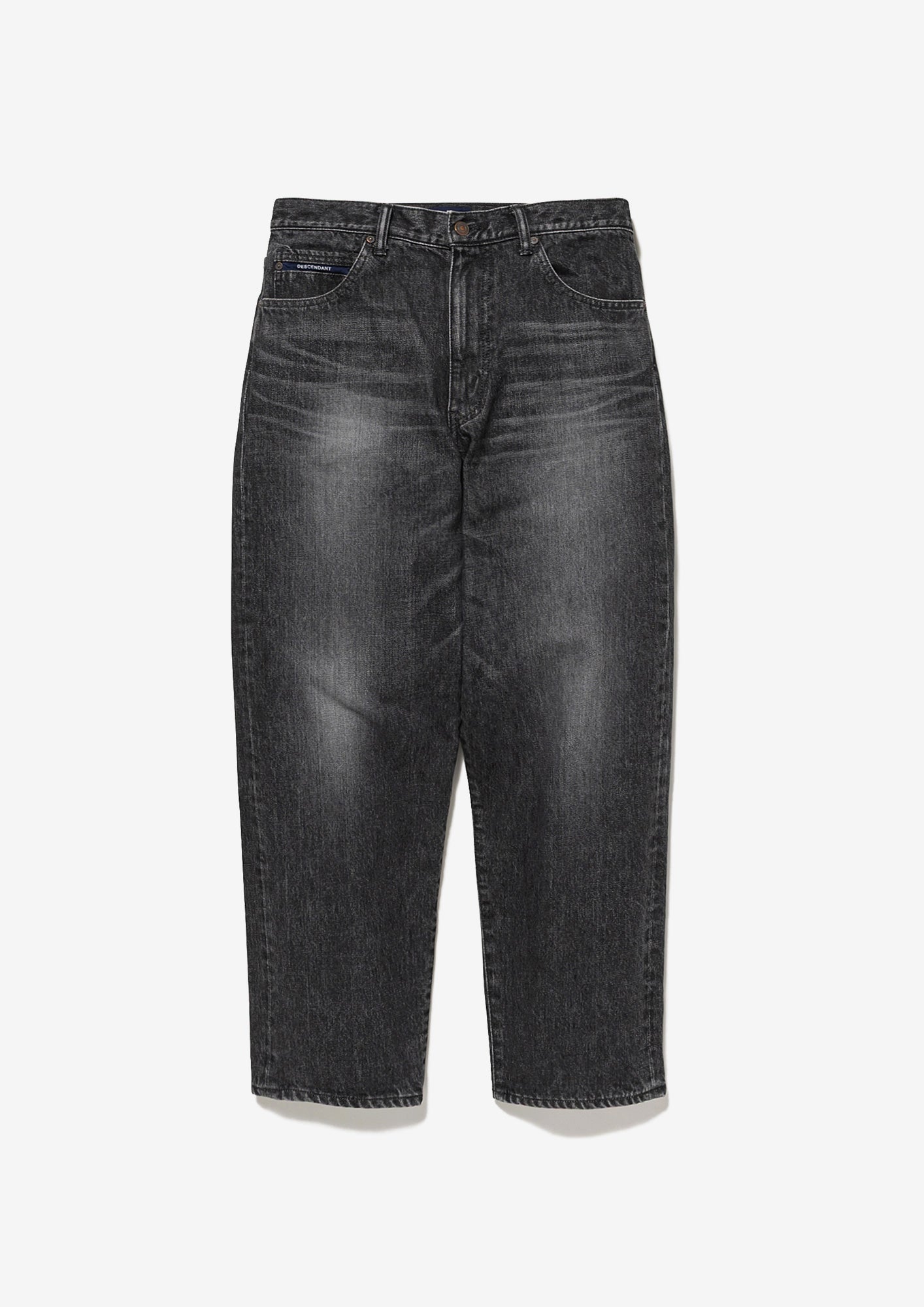 DESCENDANT 1995 DENIM TROUSERS BAGGY HARD WASH