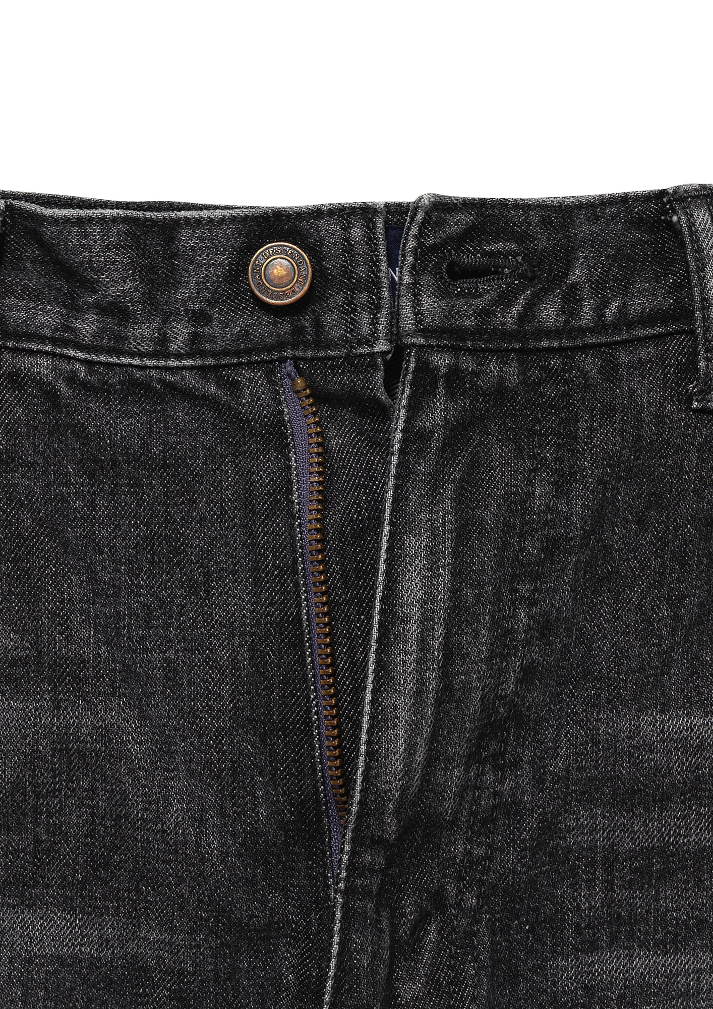 DESCENDANT 1995 DENIM TROUSERS BAGGY HARD WASH