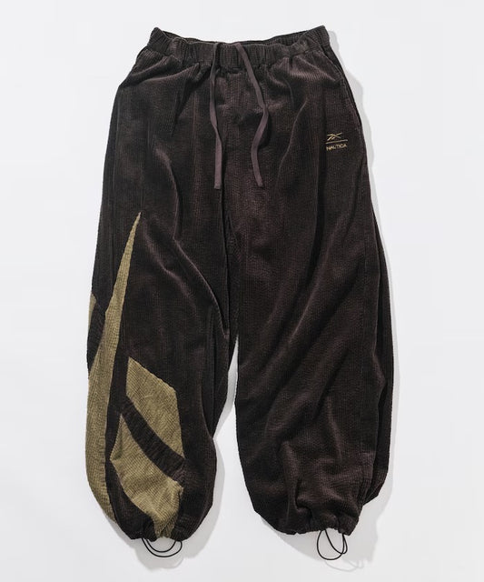 Reebok x NAUTICA Double Name Wide Silhouette Corduroy Track Pants