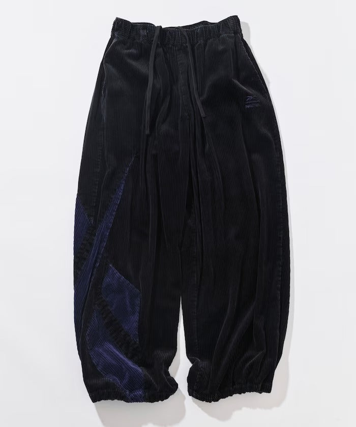 Reebok x NAUTICA Double Name Wide Silhouette Corduroy Track Pants