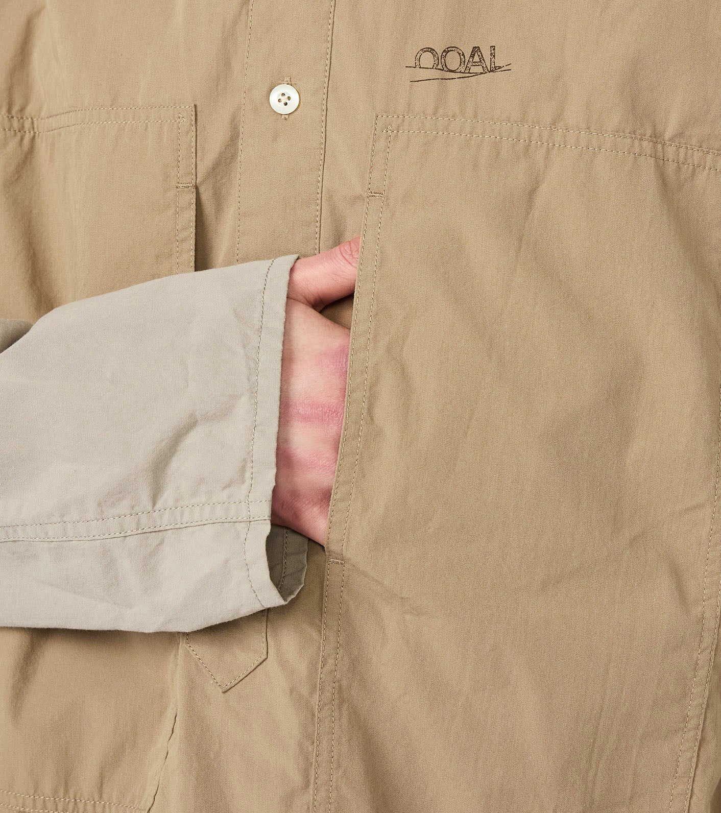 nanamica Pullover Shirt Jacket