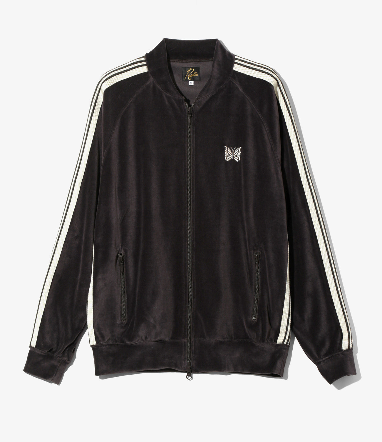 Needles Rib Collar Track Jacket - C/PE Velour