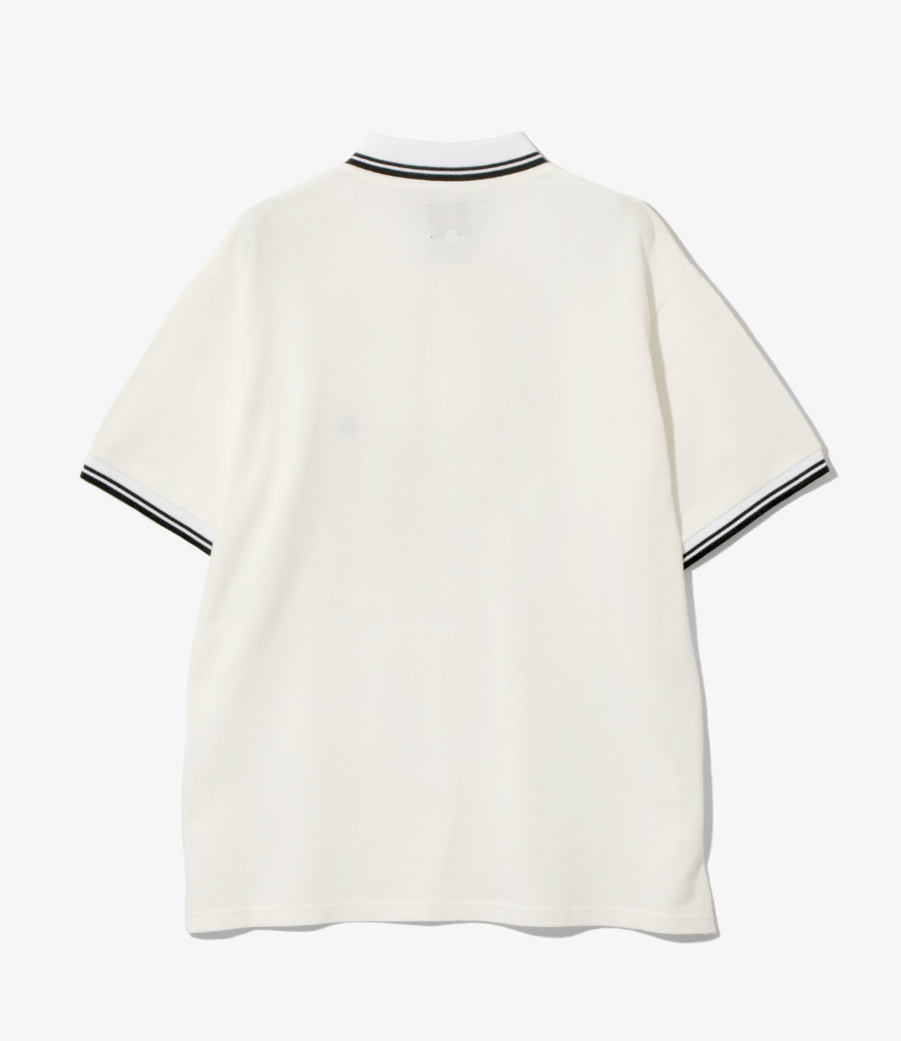 Needles Shawl Collar S/S Polo - Cotton Pique