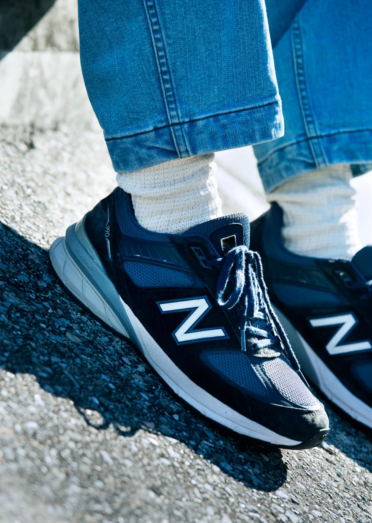 RoToTo COTTON WAFFLE CREW SOCK