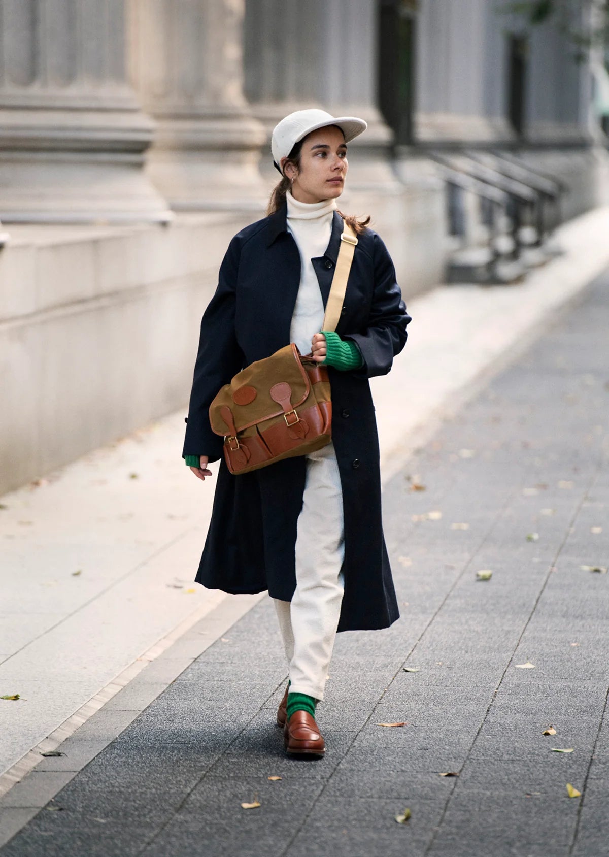 RoToTo MERINO LAMBS WOOL STRIPE SOCKS