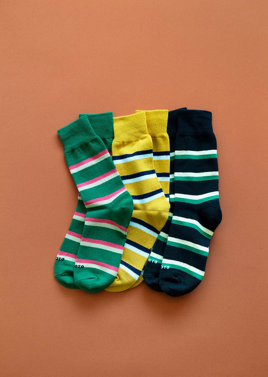 RoToTo RUGBY STRIPE SOCKS