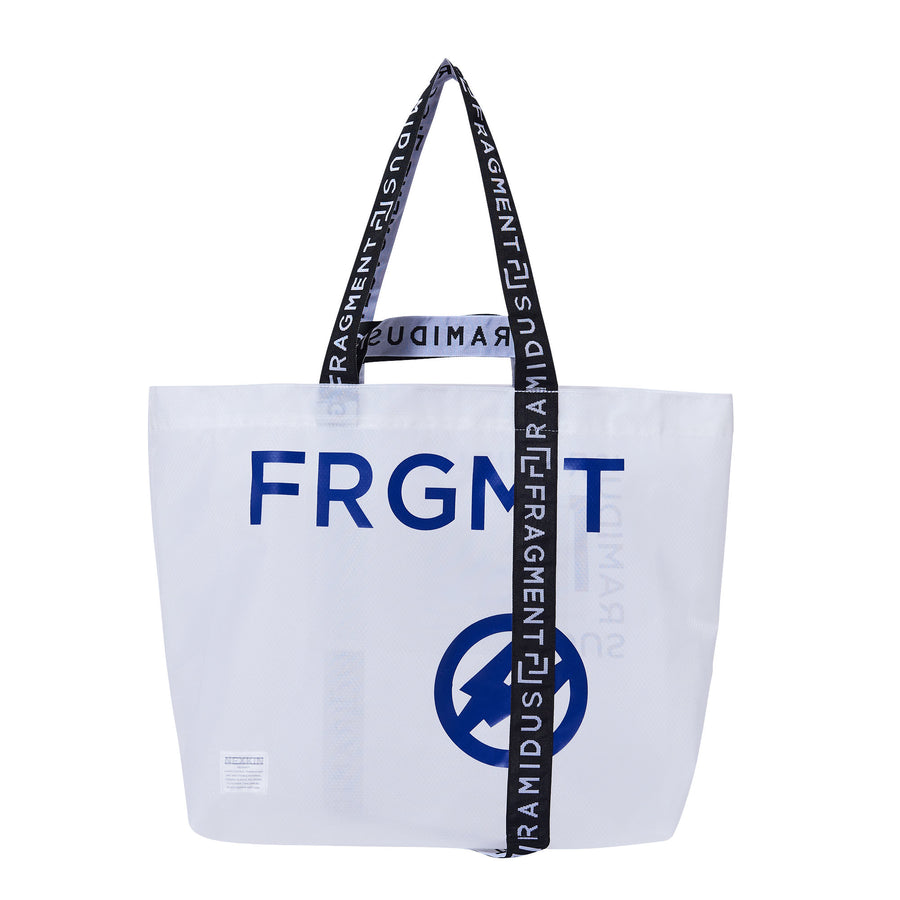 最先端 FRAGMENT RAMIDUS SEQUEL TOTE BAG XL NAVY トートバッグ