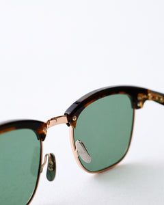 YELLOWS PLUS RAYMOND SUNGLASS Black Havana Deep Gold – unexpected