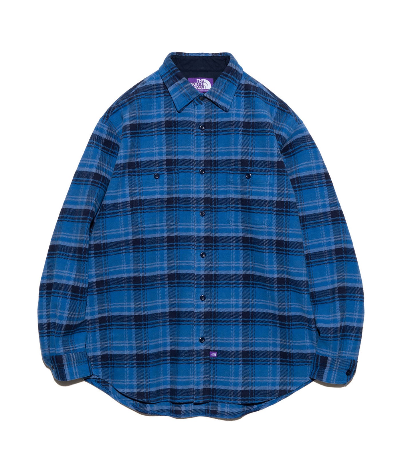 THE NORTH FACE PURPLE LABEL Flannel Double Pocket Field Work Shirt