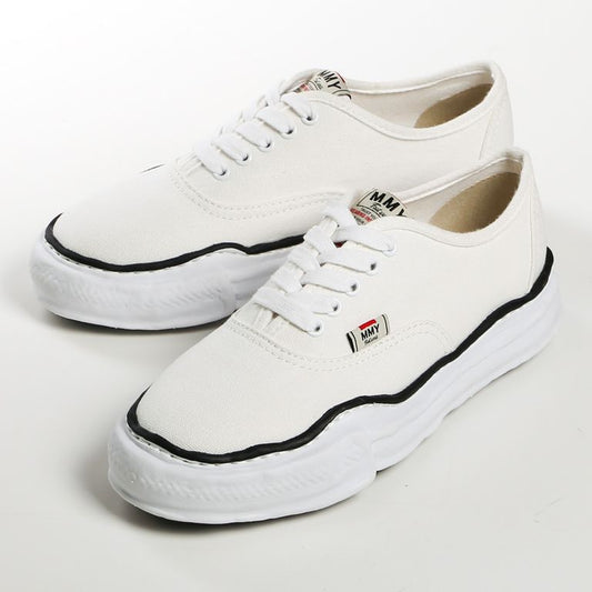 Maison MIHARA YASUHIRO BAKER Original Sole Canvas Lowtop Sneaker White