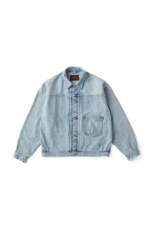 OLD JOE & CO. RIVETED ONE POCKET JEAN JACKET